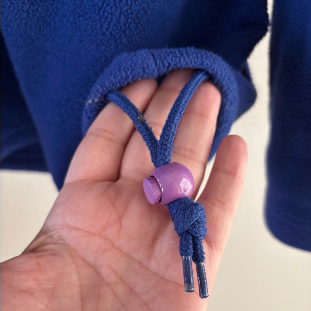 Disney Vintage 2000 Blue Fleece Pullover - Picture 4 of 7